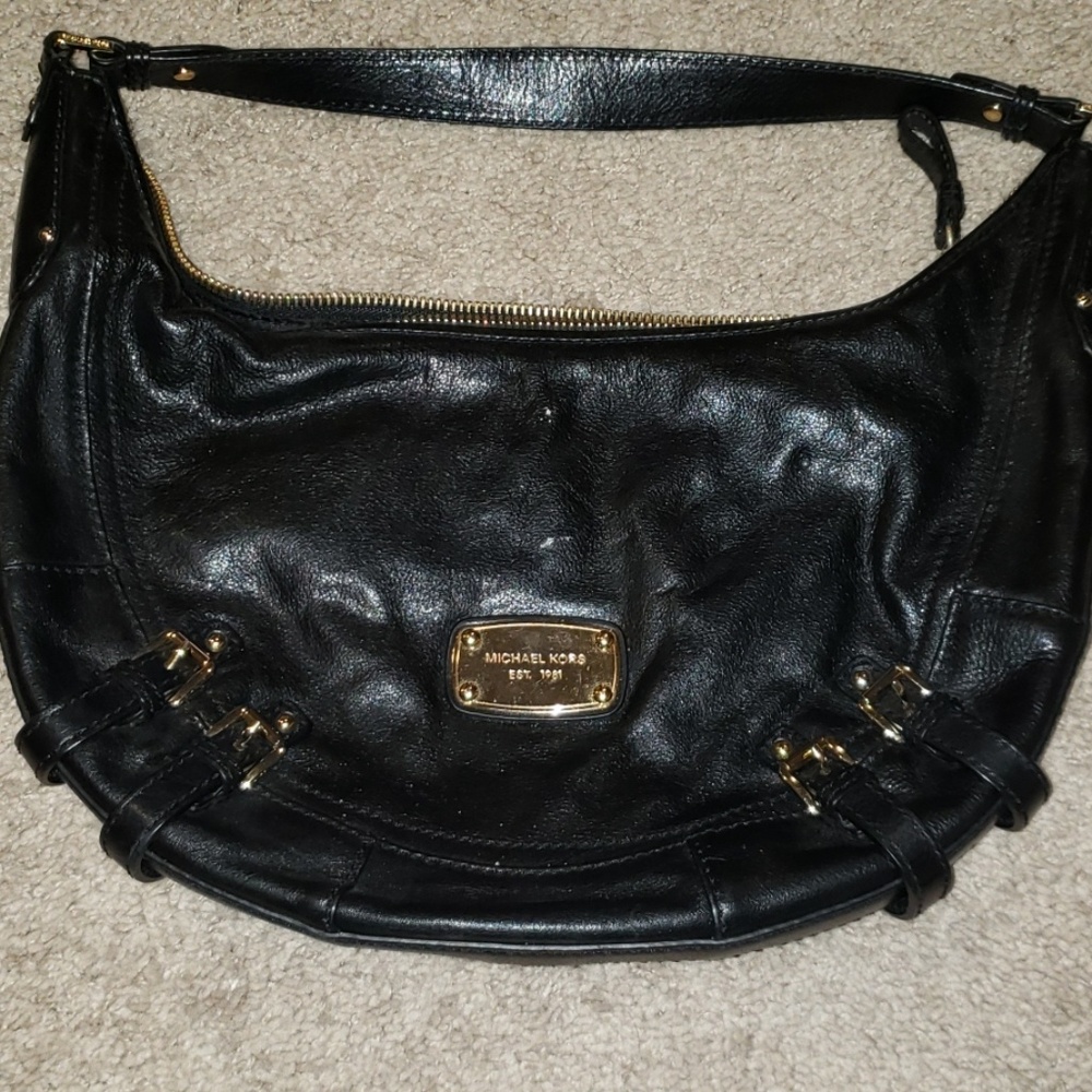 GENUINE Michael Kors leather satchel
